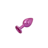 Pink Aluminum Alloy Butt Plug