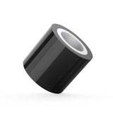 Black 25 meters PVC electrical bondage tape for versatile adult play, reusable and non-stick design.