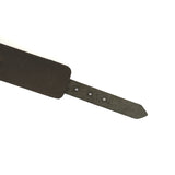 Samurai: Thick Leather Collar with Leash