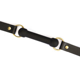 Samurai: Thick Leather Bite Gag with Leather Straps