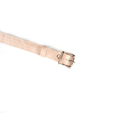 Boudoir Amor: Pink Silicone Ball Gag (1.7 inch diameter) with Pink Leather Straps