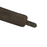 Samurai: Thick Leather Ankle Cuffs with Copper-plated Metal