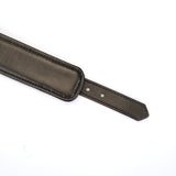 Limited Edition:Italian Blood Red- Leather Handcuffs with Gold Hardware