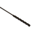 Limited Edition: Italian Dark Purple- Leather Riding Crop With Heart Shape Tip
