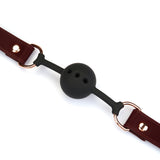 Metallic Shade: Vegan Ball Gag