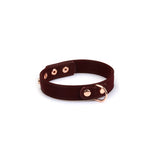 Metallic Shade : Vegan Collar with Nipple Clamps
