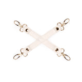 Boudoir Amor: White Hogtie with Gold Hardware