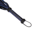 Cerulean Dominion: Blue Leather Flogger