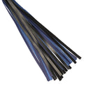 Cerulean Dominion: Blue Leather Flogger
