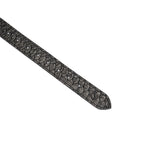 Crocodile Noir: Silicone Ball Gag (1.7 inch diameter) with Leather Straps