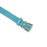 Blue Lamb Leather Blindfold