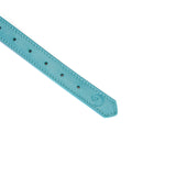 Blue Lamb Leather Blindfold