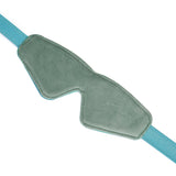 Blue Lamb Leather Blindfold
