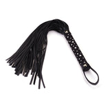 Starry Nights themed faux leather flogger from Bound You Beginner's Bondage Kit
