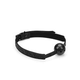 Black lace ball gag from Bound You Beginner's Bondage Kit