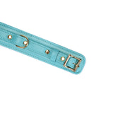 Siren's Cove: Lamb Leather Collar with Velvet Lining and Leash