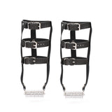 Leather High Heel Ankle Harness