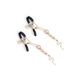 Glittering Serpent Nipple Clamps (Two Pieces A Set)