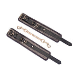 FLASH RETAIL Collection: Adjustable Multi-Leather Cuffs | Dual-Tone Luxury