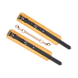 FLASH RETAIL Collection: Adjustable Multi-Leather Cuffs | Dual-Tone Luxury