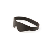 Wild Gent brown leather blindfold for sensory deprivation, made from supple lamb skin, part of the premium bondage gear collection