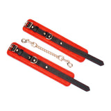 FLASH RETAIL Collection: Adjustable Multi-Leather Cuffs | Dual-Tone Luxury