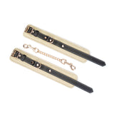 FLASH RETAIL Collection: Adjustable Multi-Leather Cuffs | Dual-Tone Luxury