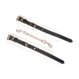 FLASH RETAIL Collection: Adjustable Multi-Leather Cuffs | Dual-Tone Luxury