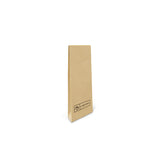 LIEBE SEELE branded tall narrow rectangular cardboard packaging for Dark Candy Black Vegan Leather Spanking Paddle