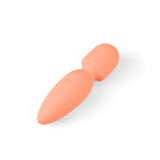 Elegant peach-colored Macaron Mini Vibrator with multiple vibration modes, providing dynamic stimulation and a superior sensory experience