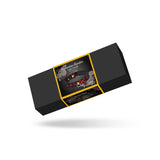 Victorian Garden collection packaging featuring elegant Victorian style graphics and text on a sleek black box