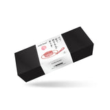 Liebe Seele Pink Dream collection packaging box featuring a pink leather collar with rose gold chain leash