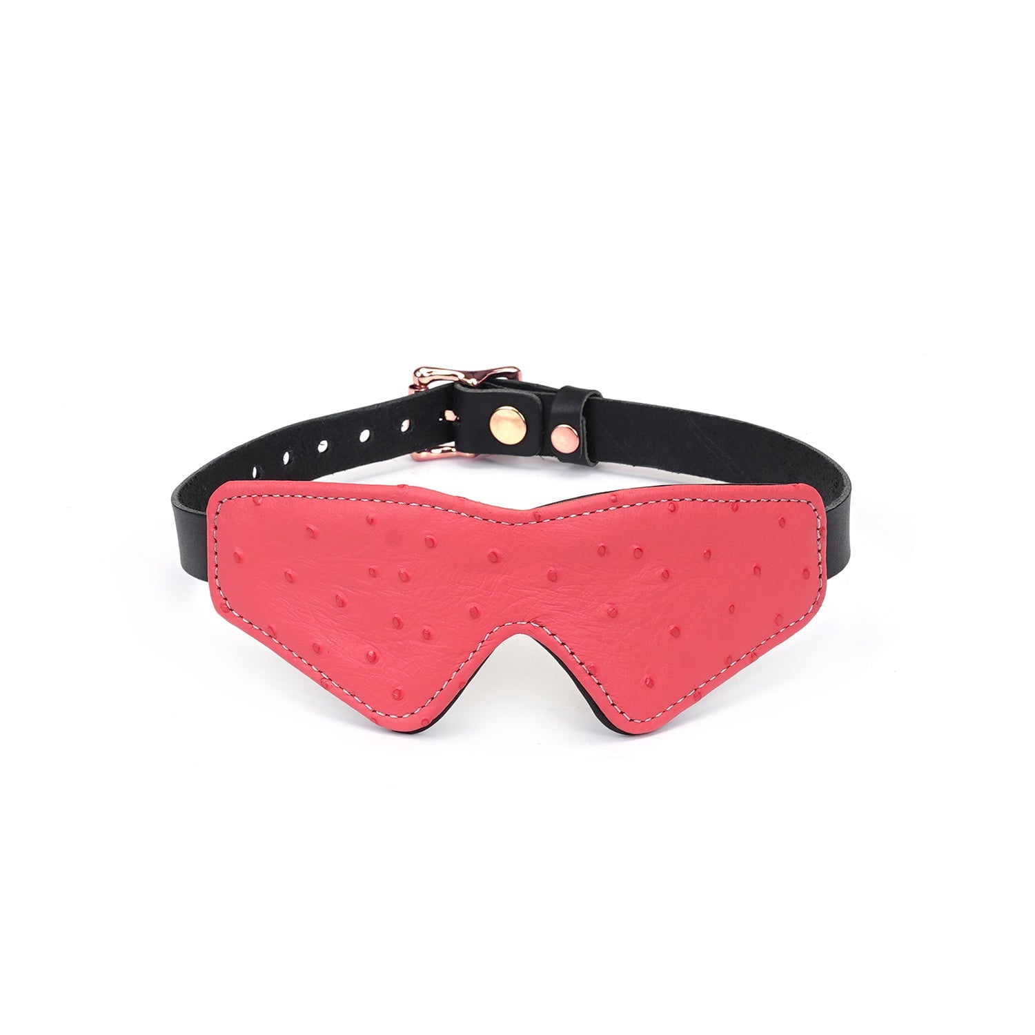 Angel's Kiss Pink Ostrich Skin Pattern Leather Blindfold – Liebe  Seele-Japanese Premium Bondage & fetish Brand