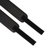 Vegan leather wrist-to-thigh restraints with Velcro for ethical bondage play, perfect accessory for vegan fetish collection