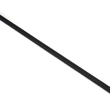 Close-up of black textured strap component of Victorian Garden BDSM riding crop
