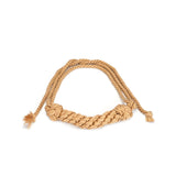 Shibari rope bite gag in khaki part of the Bound You II collection for BDSM play