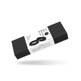 Premium leather thigh cuffs packaging from LIEBE SEELE featuring black design and gold hardware description with Japanese and English text