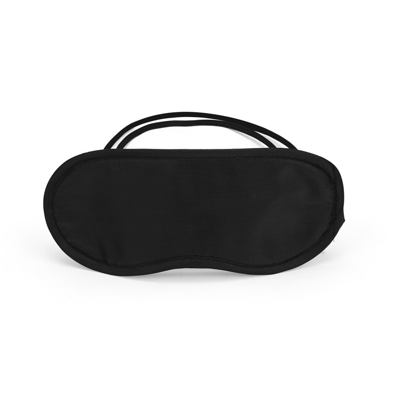 Black blindfold from Pocket Play 3pcs Bondage Kit, ideal for BDSM beginners
