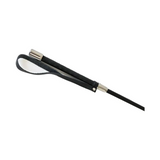 Flower Rhythm Leather Riding Crop