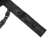 Wine Red: Brief Strap-on Harness with Silicone Dildo