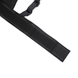 Wine Red: Brief Strap-on Harness with Silicone Dildo