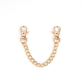 Black Leather Flowers Ankle Cuffs