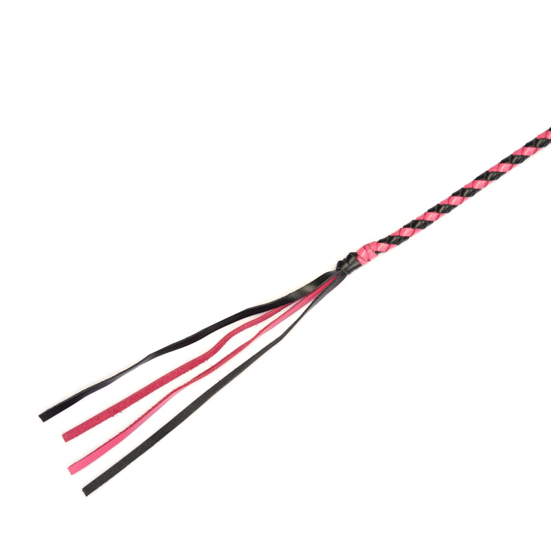 Japanese Professional Dominatrix Customized Thicker Cat O. Nine Flogger Whip 118cm Long