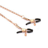 Metallic Shade : Vegan Collar with Nipple Clamps