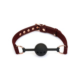 Metallic Shade: Vegan Ball Gag