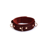 Metallic Shade: Vegan Collar with Leash