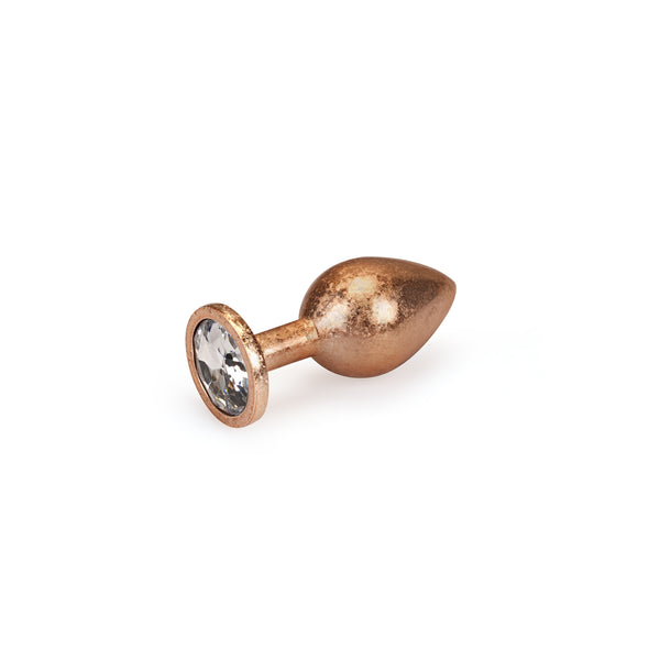 Gold Aluminum Alloy Butt Plug