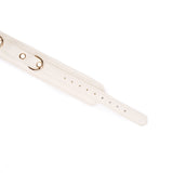 Boudoir Amor: White Collar with Gold Chain Leash