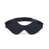 Vegan leather padded blindfold with adjustable strap from the Vegan Fetish collection