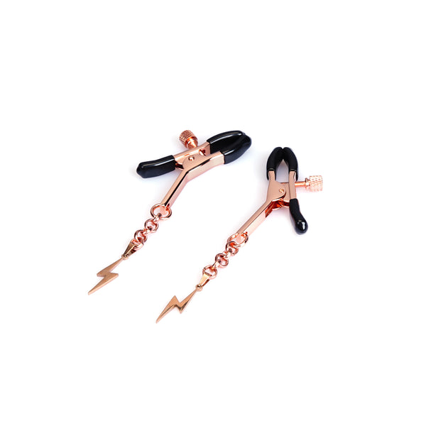 Lightning Nipple Clamps (Two Pieces A Set)